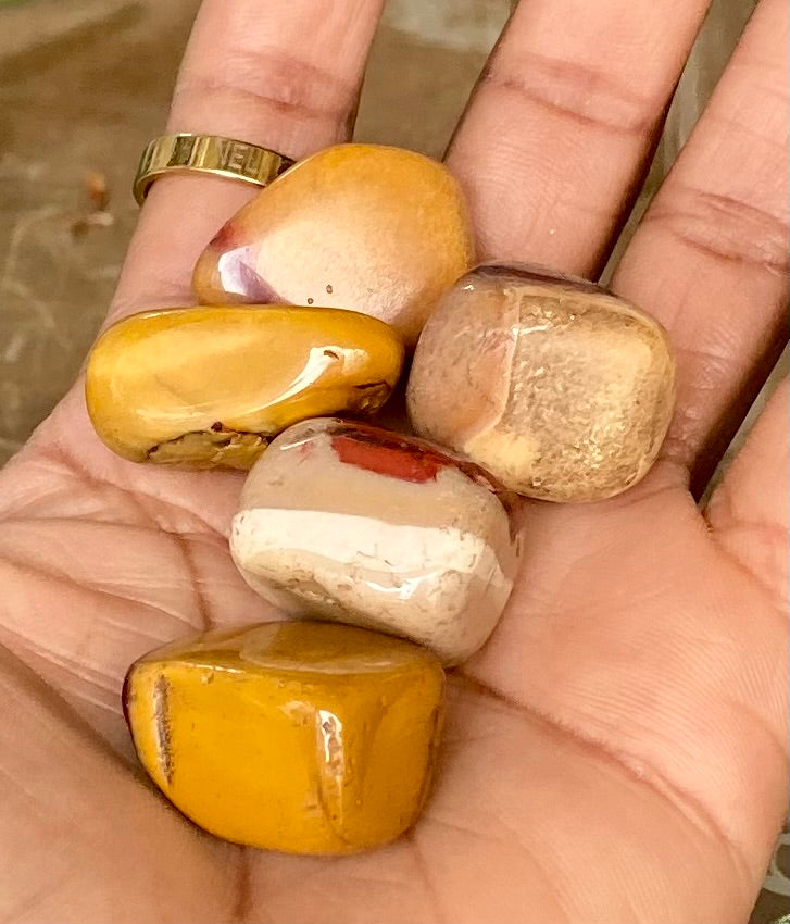 Mookaite Jasper- tumbled