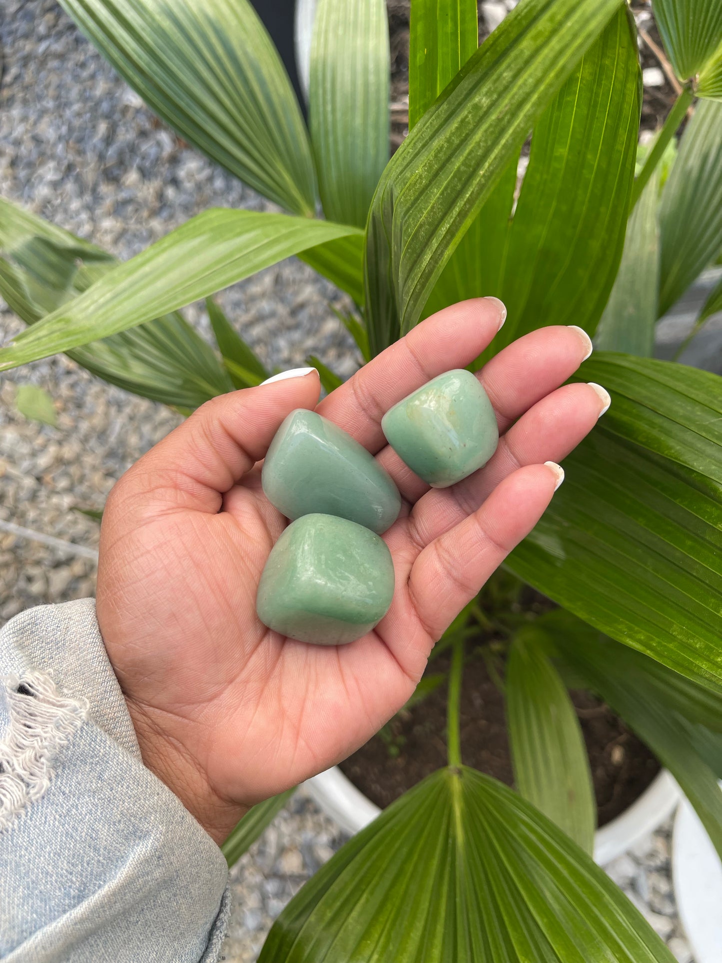 Aventurine tumbled stone