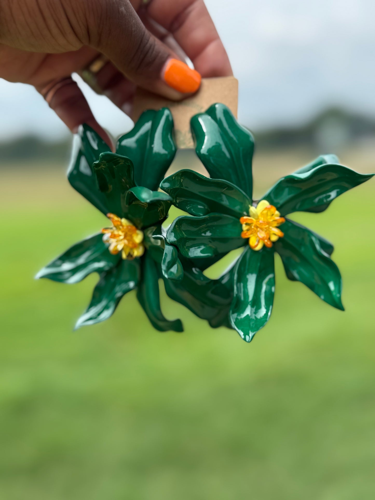 Flower Child: Emerald Bloom