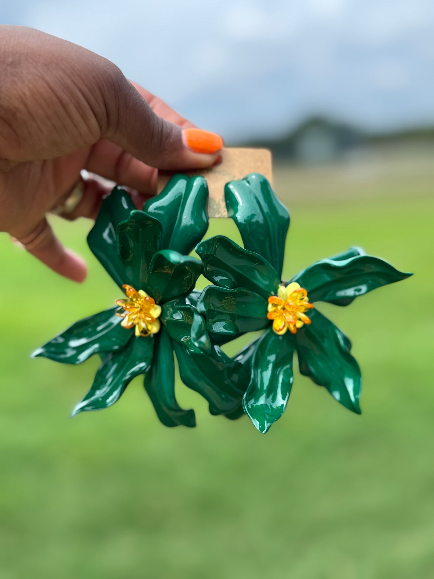 Flower Child: Emerald Bloom