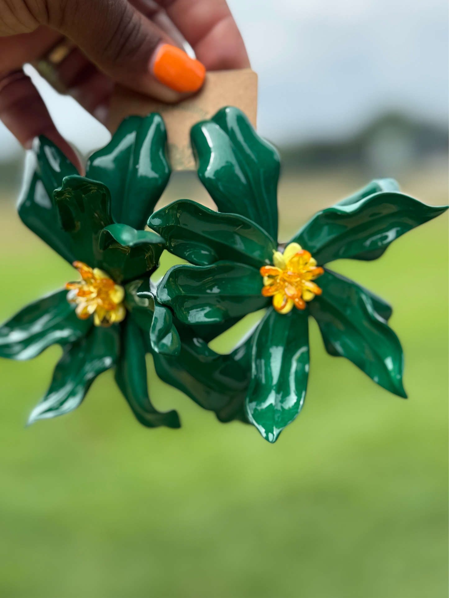Flower Child: Emerald Bloom