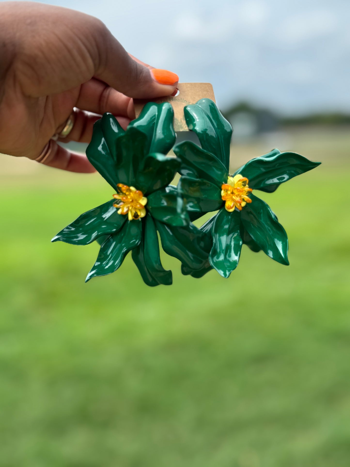 Flower Child: Emerald Bloom